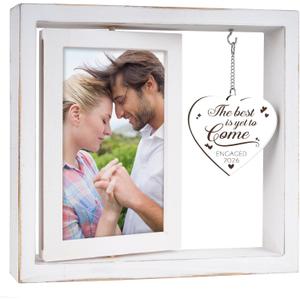 Engagement Gifts for Couples 2026, Gifts for Newly Engaged Couples, Happy Engaged Picture Frame, Engagement Gift for Newly Engaged Best Friends Him Her Bride to Be Fiance Women Photo Frame 4"6"