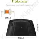 KitchenKipper 795120 792289 Air Cleaner Cover Compatible with B&S 40G000 40H000 407000 Model Engines