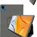 Case for Urao 140L Tablet 14 inch Android 15 Tablets,UYRUREL Leather Slim Folding Stand Cover with Hand Strap Magnet for Men Women Full Protection,Gray.