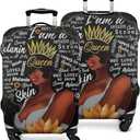 Subvise African American Queen Suitcase Cover Protector Elastic Luggage Anti-scratch (X Large (29-32in))