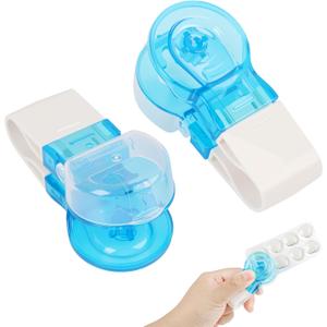 2025 Upgraded Portable Pill Taker Remover for Small and Tiny Pills, Effortless Blister Pack Opener for Elderly and Disabled, No-Contact Extractor Tool, Compact Travel Medication Aid