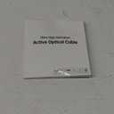 Fiber Optic HDMI 2.1 Cable, HDMI Cable 25Ft, 48Gbps Ultra High Speed Thin HDMI Cord, 8K@60Hz 4K@240Hz, Dynamic HDR, eARC, HDCP 2.2&2.3, 3D, Compatible for PS4/5/Xbox/TV/Monitor/Laptop