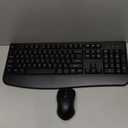 Wireless Keyboard and Mouse Combo, EDJO 2.4G Full-Sized Ergonomic Computer Keyboard with Wrist Rest and 3 Level DPI Adjustable Wireless Mouse for Windows, Mac OS Desktop/Laptop/PC