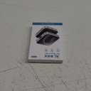 3-in-1 Wireless CarPlay Adapter & Android Auto Wireless Adapter, Plug & Play, Easy Setup, Supports Netflix, YouTube, TF Card, and More for Cars with OEM Wired CarPlay/Android Auto (Silver)