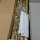 Gold Extra Long Curtain Rod 30 to 240 inch, Heavy Duty Curtain Rods for Windows with Modern End Caps, 1 inch Drapery Rods Set for Outdoor Patio, Adjustable Curtain Rod for Room, Gold