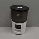 IMIPAW Automatic Cat Feeders, 3L Timed Cat Dry Food Dispenser with Desiccant Bags, Dual Power Supply, Programmable Portion Size, 6 Meals, 20 Portions Per Day, Auto Pet Feeder for Cats and Small Dogs (White)