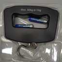 AFUNTA 50Kg 10g Luggage Weight Scale, LCD Luggage Scale Travel Digital, Fish Scale, Home Electronic Portable Hanging Weight Hook Travel Luggage Scale