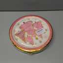 40Pcs 9 Inch Christmas Plates Merry Christmas Disposable Paper Plates Gold Foil Pink Xmas Tree Party Plates for Holiday Party Dinner Tableware Supplies Decor