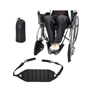 Wheelchair Foot Sling for Footrest Replacement Easy to Adjust Strap Adjustable Hanging Footrest Hammock