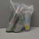 Whaline 60Pcs 12Oz Flower Disposable Plastic Cups with Lids and Straws Cute Pastel Floral Cold Beverage Drinking Cups for Spring Summer Wedding Birthday Baby Shower