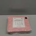 RUVANTI 100% Cotton Sheets – Twin XL Size Percale Bedding, Cooling & Breathable, Durable with a Crisp, Soft & Comfortable Feel, 16" Deep Pocket, 3-Piece Set, Bridal Rose