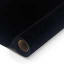 Black Large Size Self Adhesive Soft Velvet Drawer Liner DIY Fabric Felt Liner for Drawers Jewelry Box Felt Lining Art & Crafts Display Cabinet Shelf Covering 24x117 Inches
