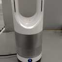 Bladeless Tower Fan, 1400W Space Heater & 40W Cooler Fan Combo with Remote, 80Oscillation, 8 Speeds and 3 Heating Modes, 9H Timer, LED Display, Fast Safety Heat and Quiet for Bedroom, Kitchen, Office