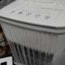 Evaporative Air Cooler, 25 Inch Swamp Cooler Air Conditioner w/Double Tanks, 7H Timer, 16ft Remote, 3 Ice Packs, 70 Oscillation, 3 Speeds & 2 Modes, 60W Portable Windowless Air Conditioner