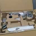 Dog Grooming Vacuum, Dog Grooming Kit with Pet Clipper Nail Grinder, 3 Suction Modes Dog Brush Vacuum with 6 Pet Grooming Tools (Brown)