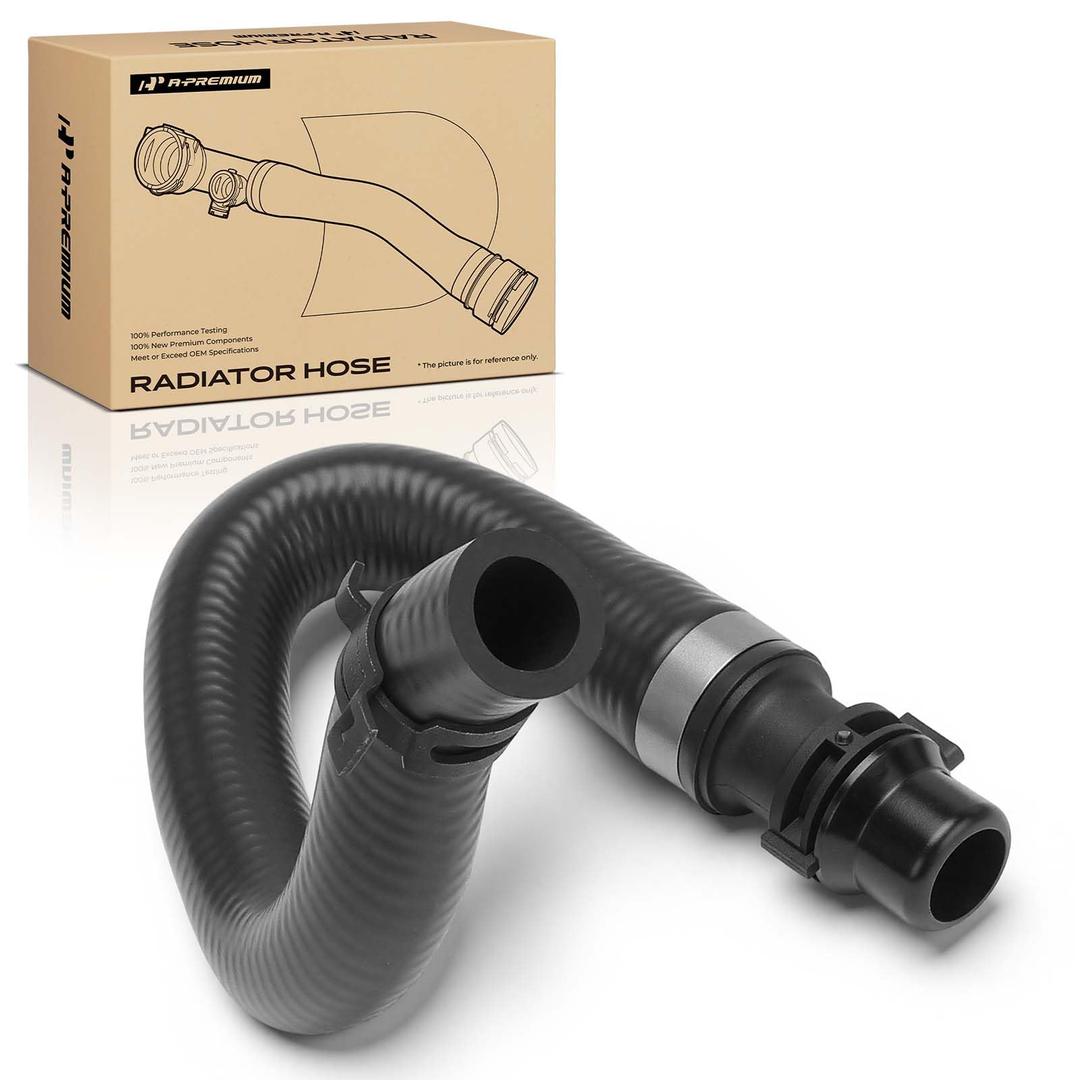 A-Premium Radiator Coolant Hose Compatible with BMW 525i/530i/545i 2004-2005, 550i 2006-2009, 645Ci 2004-2005, 650i 2006-2010
