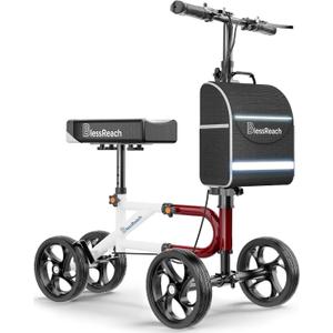 BlessReach Lightweight Knee Scooter for Adults for Foot Injuries,Knee Pad