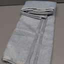 FUTEI Light Blue Chenille Throw Pillow Covers 20x20 Inch Set of 2,Soft Cozy Bound Edge Design Cushion Case,Home Decor for Couch Bed Living Room