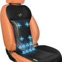 Car Cooling Massage Seat Covers,12V-24V Ventilated Seat Cushion with 8 Fans,All Season Automotive Seat Covers Universal for Car SUV Truck Van