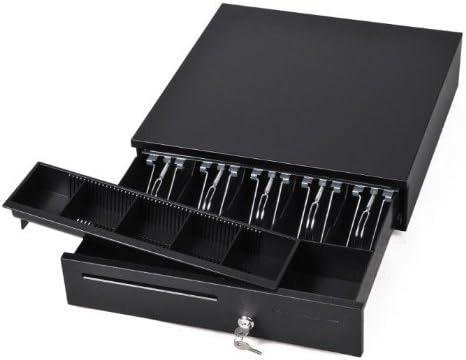 Universal Cash Drawer 12V RJ12 with Key Lock with Removable Coin Tray