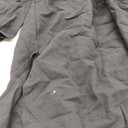 Gafeng Mens Kaftan Robe Button Down Long Sleeve Henley Cotton Thobe Casual Side Split Gown Shirt (X-Large, Black)