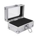50 Holes Nail Drill Bit Holder Storage Box Case Nail Polishing Heads Holder Organizer Container for Salon Nail Grinding Head