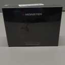 Monster Bluetooth Speaker, IPX8 Shower Speaker Waterproof, Bluetooth 5.4 with Loud HD Sound and Robust Bass, Extra Long Playtime Punchy, for Home, Beaches Portable Wireless Outdoor Speakers (Ink Black)