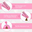 Poop Bags Rolls 256 Count - 9x13 Inches Pink Thickened Leakproof Lavender scent Poo Bags for Dogs, Eco-Friendly Pet Waste Bags for Walking,Travel,Home.