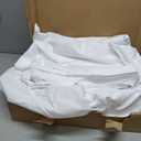 Cal King Size 4 Piece Sheet Set - Comfy Breathable & Cooling Bed Sheets Set - Hotel Luxury Bedding for Women, Men, Kids, Teens, Boys & Girls - Deep Pockets, Ultra-Soft, Wrinkle Free - Oeko-Tex - White