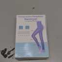 20-30 mmHg Graduated Compression Pantyhose for Women, Footless High Waist Support Compression Tights & Leggings for Swelling Relief, Circulation Boost & Travel Comfort, Beige, Medium