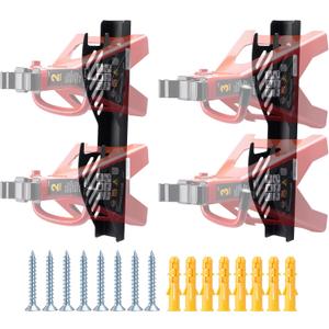 Jack Stand Wall Mount Organizer: Jack Stands Holder Storage Rack Mount - Fit for 2 & 3 Ton Jack Stand (2 Pack) Jack Stand Wall Mount Organizer: Jack Stands Holder Storage Rack Mount - Fit for 2 & 3 Ton Jack Stand (2 Pack)