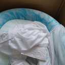 ABENE Queen Size Dual Layer 3 Inch Memory Foam Mattress Topper, 2 Inch Gel Memory Foam Plus 1 Inch Down Alternative Pillowtop Mattress Pad Cover, Thick Soft Bed Topper Support for Back Pain (White)