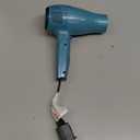 Conair Cord-Keeper Dryer with Folding Handle and Retractable Cord, 1875W Travel Hair Dryer, Ionic Technology, Teal (Blue)