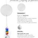 Memorial Suncatcher Ornament - A Limb has Fallen - Sympathy Gift for Loss of Loved One - Bereavement Keepsake - Hanging Crystal Decor - Loss of Mom Dad Friend - Mother's Day