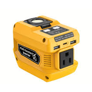 Power Inverter for Ryobi 40V Battery,200W Power Supply Inverter DC 40V to AC 110V, with Type C PD3.0 Output Port & USB Port & LED Lighting