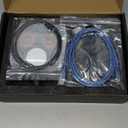 Douk Audio ST-01 PRO 200W Bluetooth Amplifier, 2 Channel Vacuum Tube Power Amp with USB DAC/Coaxial Optical Inputs/VU Meter/Treble Bass Control for Home Theater/Stereo Speakers (Upgrade Version)