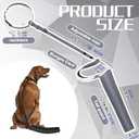 2 Pieces Dog Tail Protector Cover for Wounds, Dogs Tails Heal Sleeve, Dog Wound Care for Medium and Large Dogs to Assist in Recovery from Injury, Tail SizeL 14.9-16.5", Diameter 4.7-5.3"