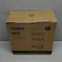 3-Tier Green Corner Organizer, PET Counter Storage with Hooks | Multi-Surface Organizer for Bathroom Vanity & Kitchen Countertop