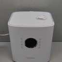 Homvana Humidifiers for Bedroom Large Room, 6.5L Top-Fill Warm & Cool 360 Rotatable Mist Ultrasonic Humidifier for Plants Baby Kids, Vaporizer (Distilled Sterilization) Essential Oil, Auto Sleep Mode