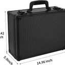 HZGXQN Toploader Storage Box for 3" x 4" 35pt Rigid Card, Top Loader Card Storage Hard Case, Sports Card Storage Boxes for Trading Cards, Top Loaders Holder (Holds 600+ Toploaders)