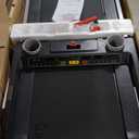 Sunny Health & Fitness Foldable 15 Level Auto Incline Treadmill, 20" Wide Running Belt, Quiet Brushless, Digital Display, 300 LB Weight Capacity, SunnyFit App Bluetooth Connection- SF-T723030