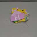 Princess Dress Happy Birthday Banner - Princess Birthday Party Decorations,Gril First/1st Party Bunting,Photo Prop Banner (Princess-1)