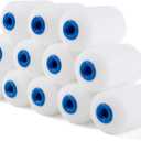 Bates Choice Foam Paint Roller Covers, 2", 12 Pack, High Density Mini Paint Roller Covers