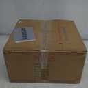 Darkaway Large Ceiling Light Fixtures 3-Ight Flush Mount Indoor Outdoor Ceiling Light with Seeded Glass Shade for Hallway Kitchen Bedroom Porch Living Room Dining Room Black Finish