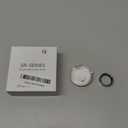 Smart Ring with Display Health Tracker Fitness Ring Heart Rate Monitoring Sleep Tracking Exercise Tracker Women Men Smart Rings for Android iOS Phones, Size 12