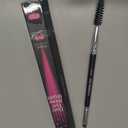 KESHIMA Eyebrow Brush Duo Premium Angled Eye Brow Brush & Spoolie Precision Eye Makeup Tool for Applying & Blending Powder, Gel & Liquids