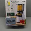 Juicer Machines, 3-in-1 Cold Press Juicer with 6.5" Extra Large Chute, 100oz Large Capacity, AC Motor, Makes Juice, Nut Milk & Sorbet, Bright White