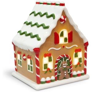 ARVIDSSON Christmas Wax Melt Warmer - Gingerbread House Electric Wax Warmer for Scented Wax - Holiday Season Wax Burner for Wax Melts, Gfit for Women Kids