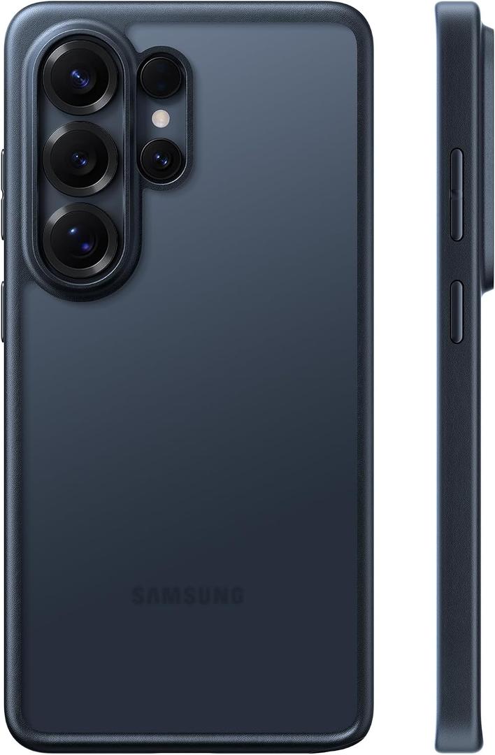 TORRAS for Samsung Galaxy S26 Ultra Case, [12FT Military-Grade Protection] Slim Case for Samsung S26 Ultra Case Thin, Matte Translucent Black, Thin, 6.9'' Guardian Series