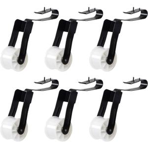 BlueStars 691366 Dryer Idler Pulley - Compatible with Whirlpool Kenmore Maytag Dryers - Replaces W10612905 WP691366 AP6010582 239477 3394332 347034 347226 347277 4319391 688166 PS11743765 - PACK OF 6